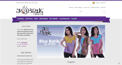 Desktop Screenshot of jabrikjogja.com