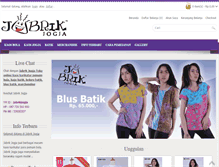 Tablet Screenshot of jabrikjogja.com